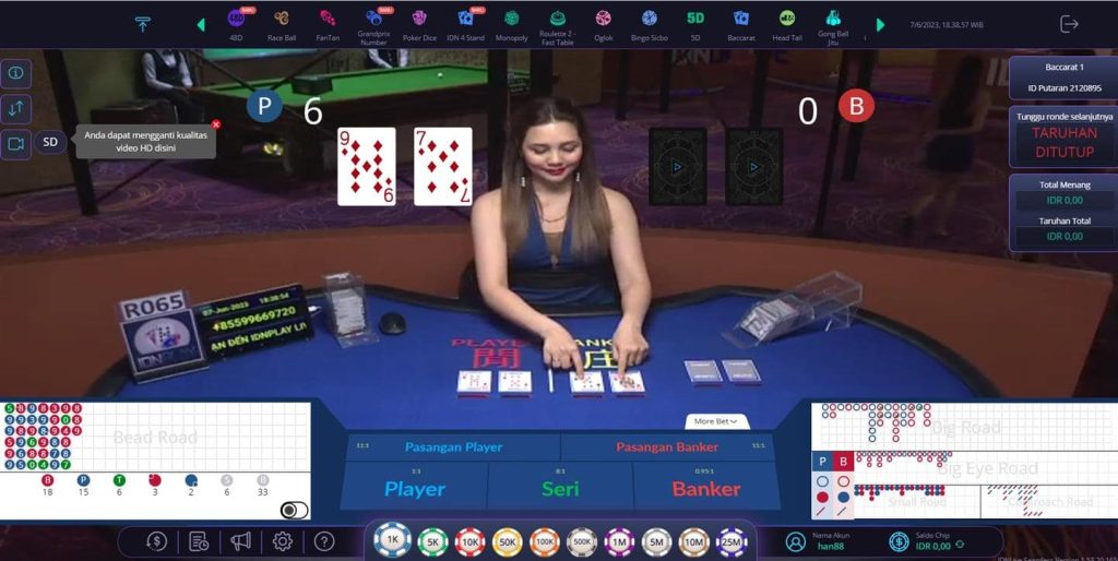 LIVE BACCARAT IDN PLAY