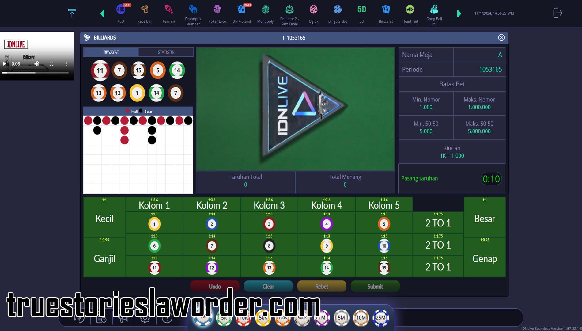 Billiards Casino Online