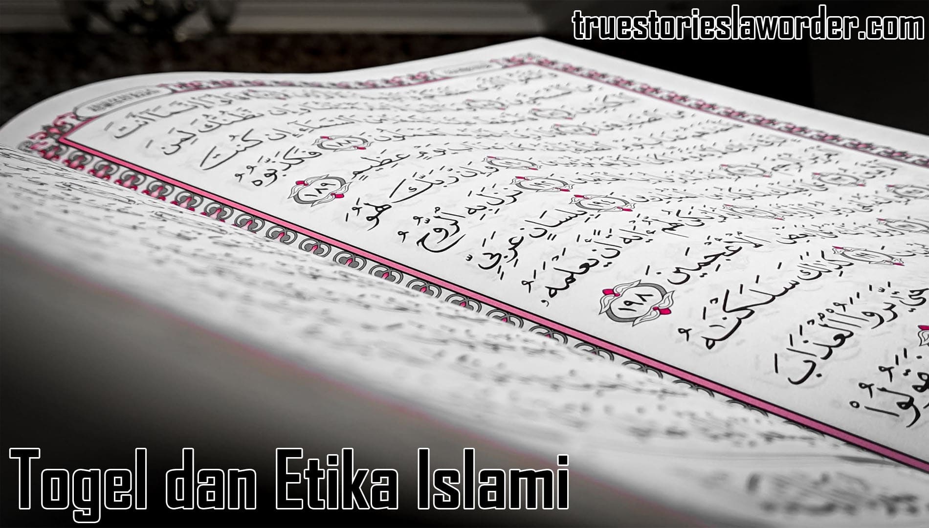 Togel dan Etika Islami