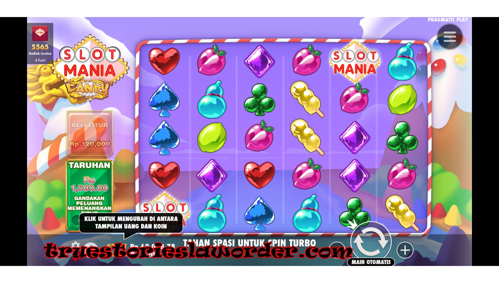 Slot Mania Candy